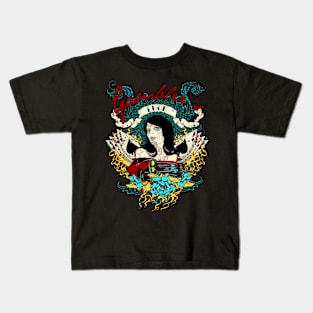 gambler woman Kids T-Shirt